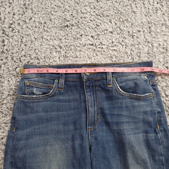 Joes Jeans Womens 27 Blue High Rise Skinny Normcore Bikercore Thrashed Grunge - Picture 6 of 10